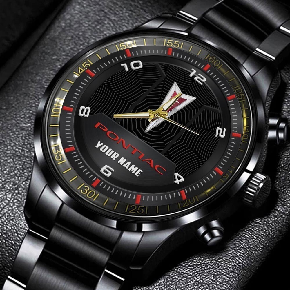 Pontiac Stainless Steel Watch Gift For Fan