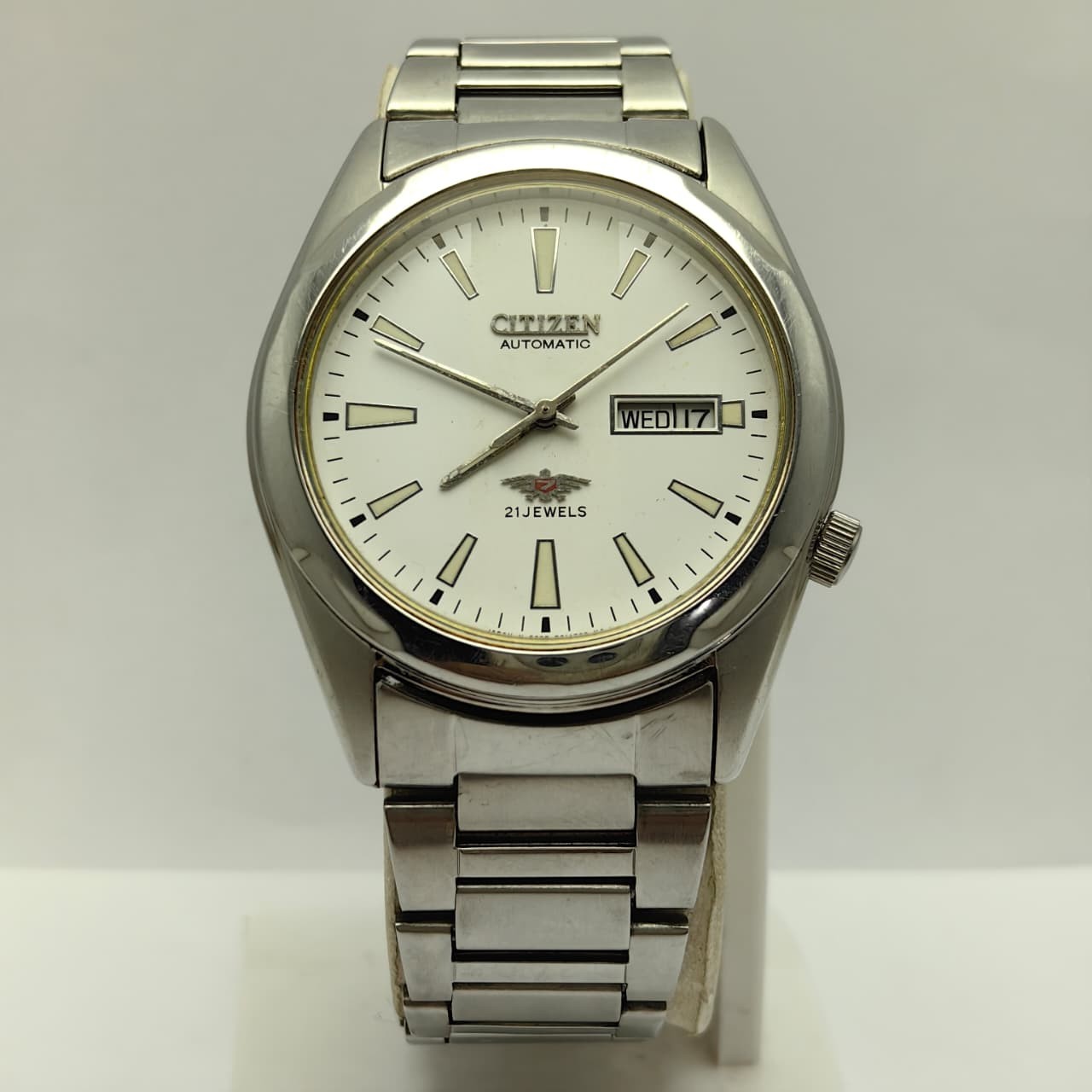 Vintage Citizen Eagle 7 Automatic Day/Date 21J GN-0-S 40mm Japan Men’s Watch