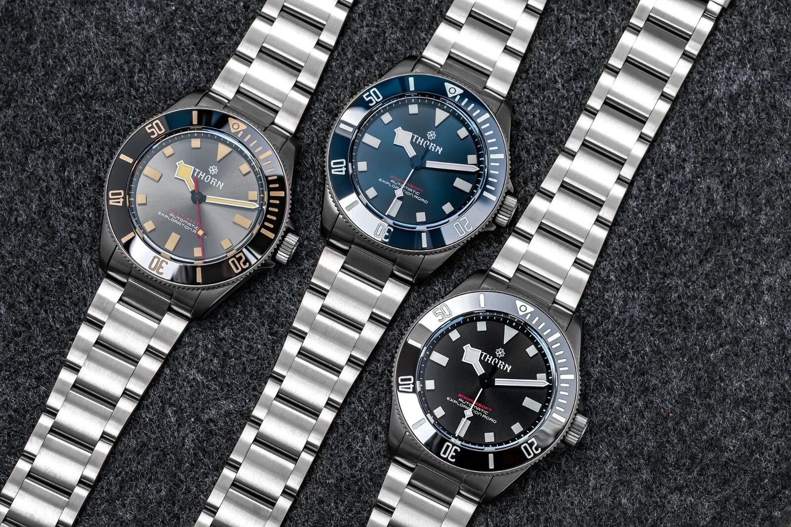 THORN Titanium PT5000 SW200 Diver 200M Automatic Watch 39mm C3 BGW9 Ti3 Pelago