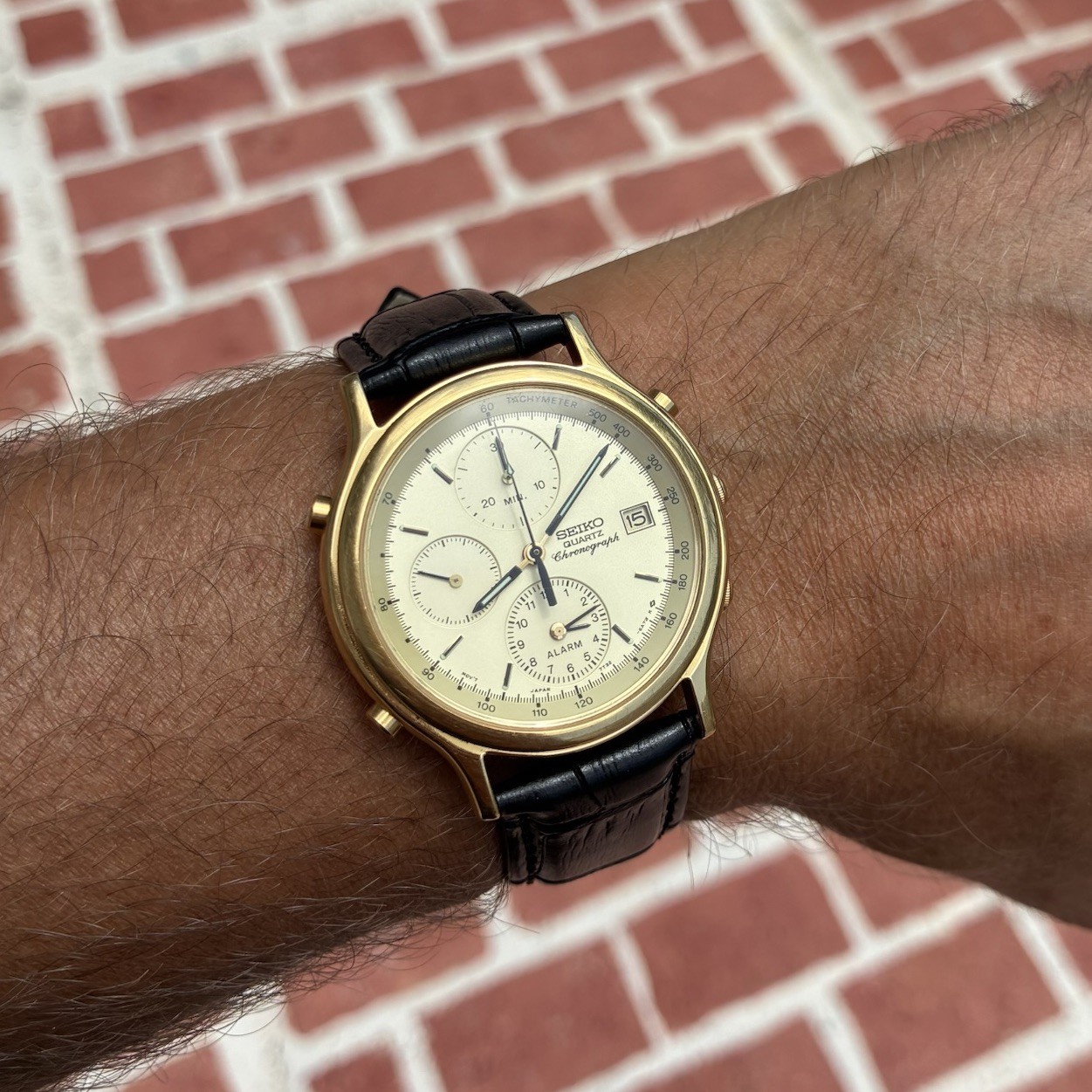 STUNNING Seiko Chronograph Men’s Watch Read Description