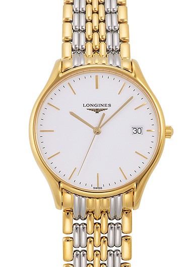 Longines Lyre L4.759.2.12.7 Stainless Steel / YellowPVD 35mm Quartz #KMW1211