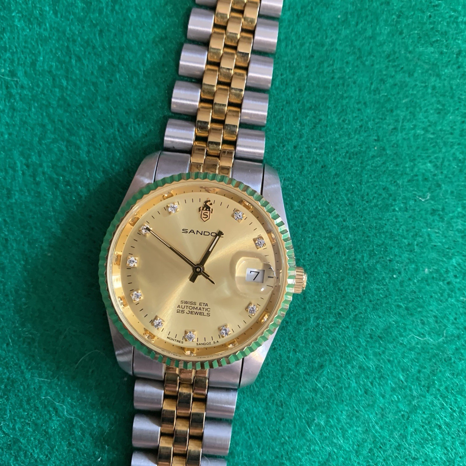 SANDOZ Datejust Automatic Watch