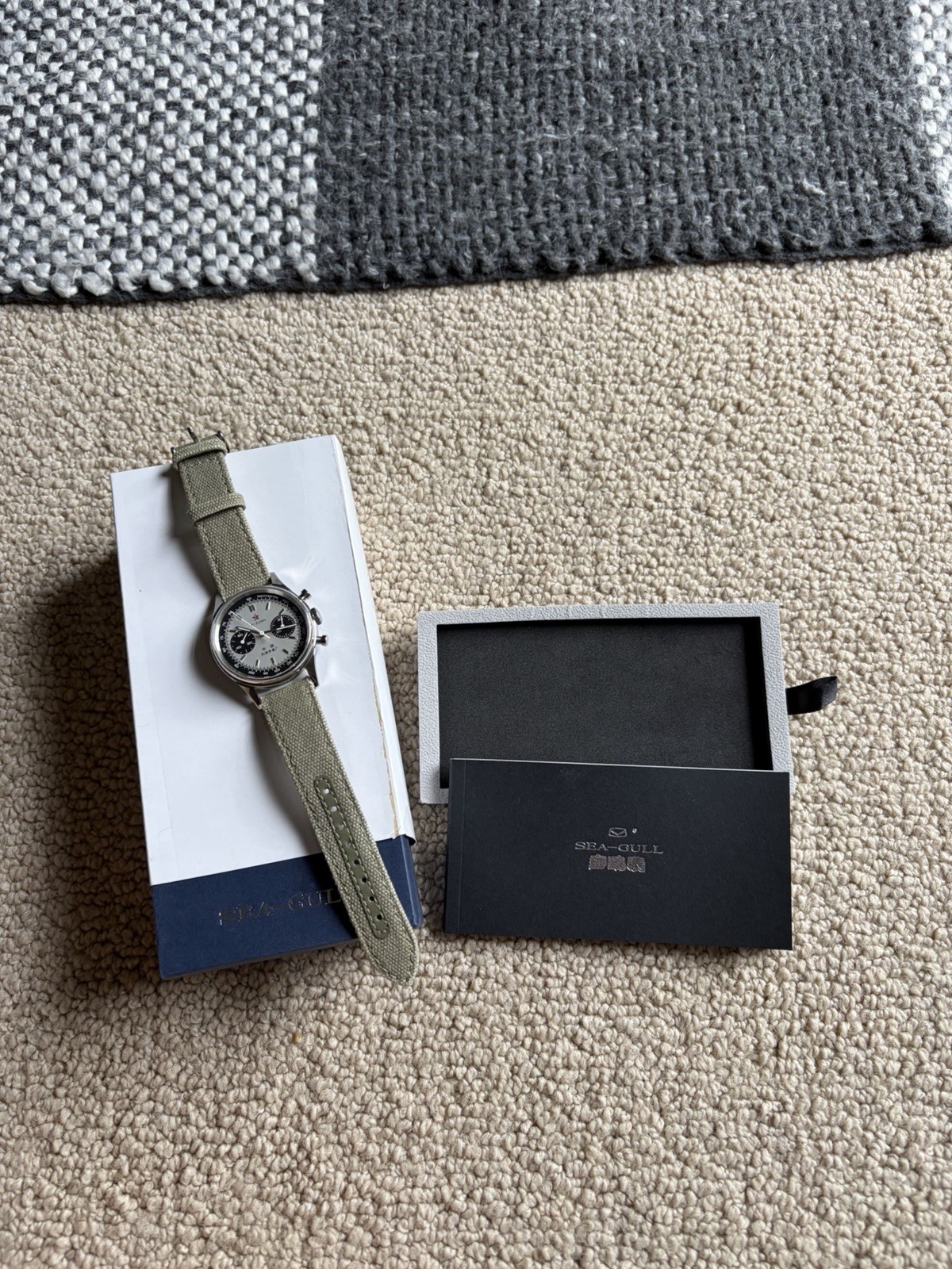 White Panda Edition 1963 Seagull Movement 40mm (CHRONOGRAPH NEEDS SERVICE)