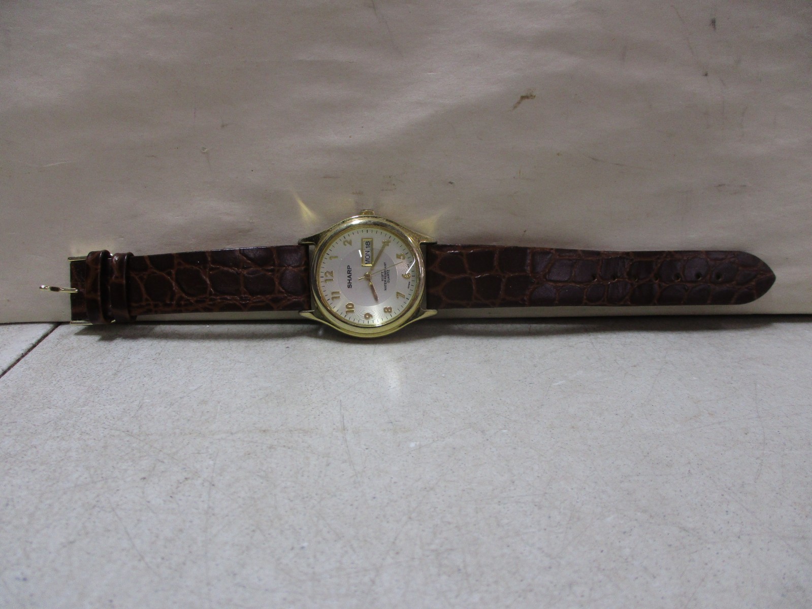 Vintage Sharp SHP-1600 Quartz Watch Men’s