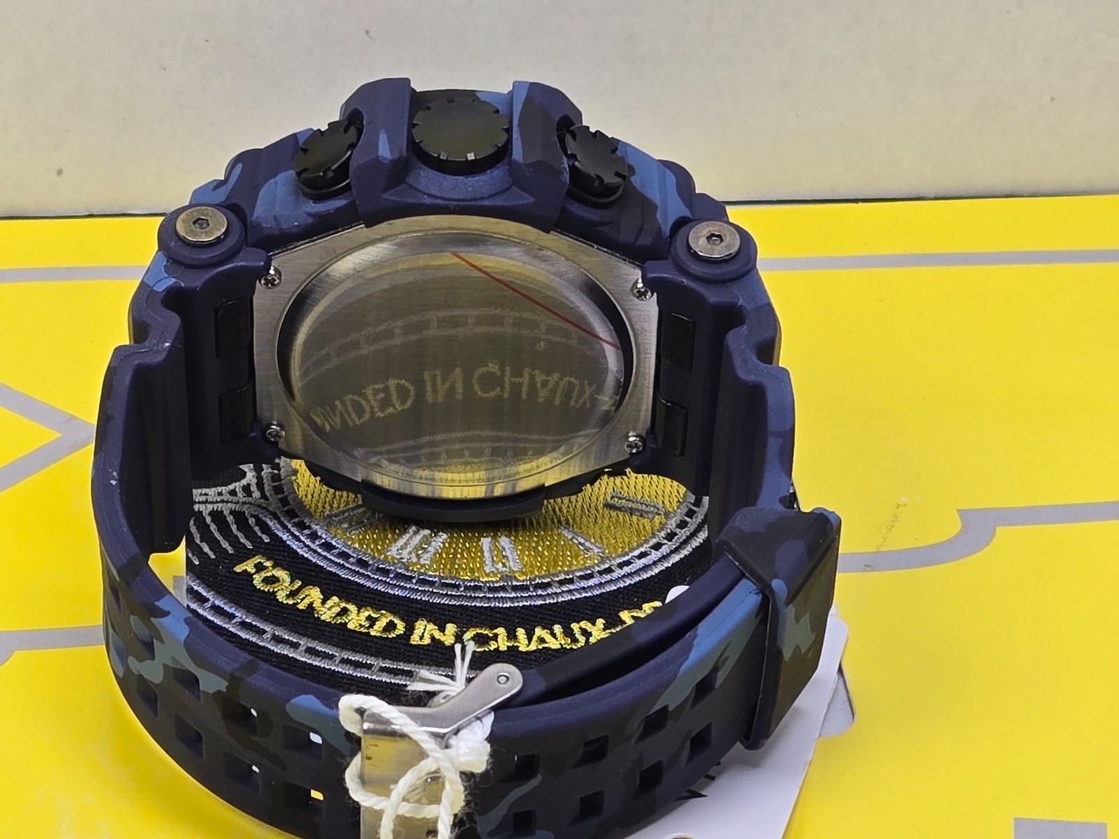 Activa X Invicta BlackOps Multifunction Digital Men’s Watch 56mm Camo Blue NEW