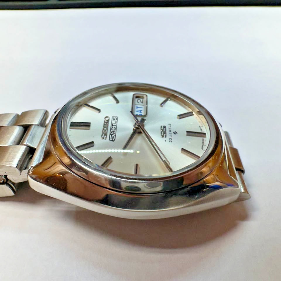 1975 Seiko 5 Actus SS 23J Automatic (Ref. 6106-8670) – Fully Serviced