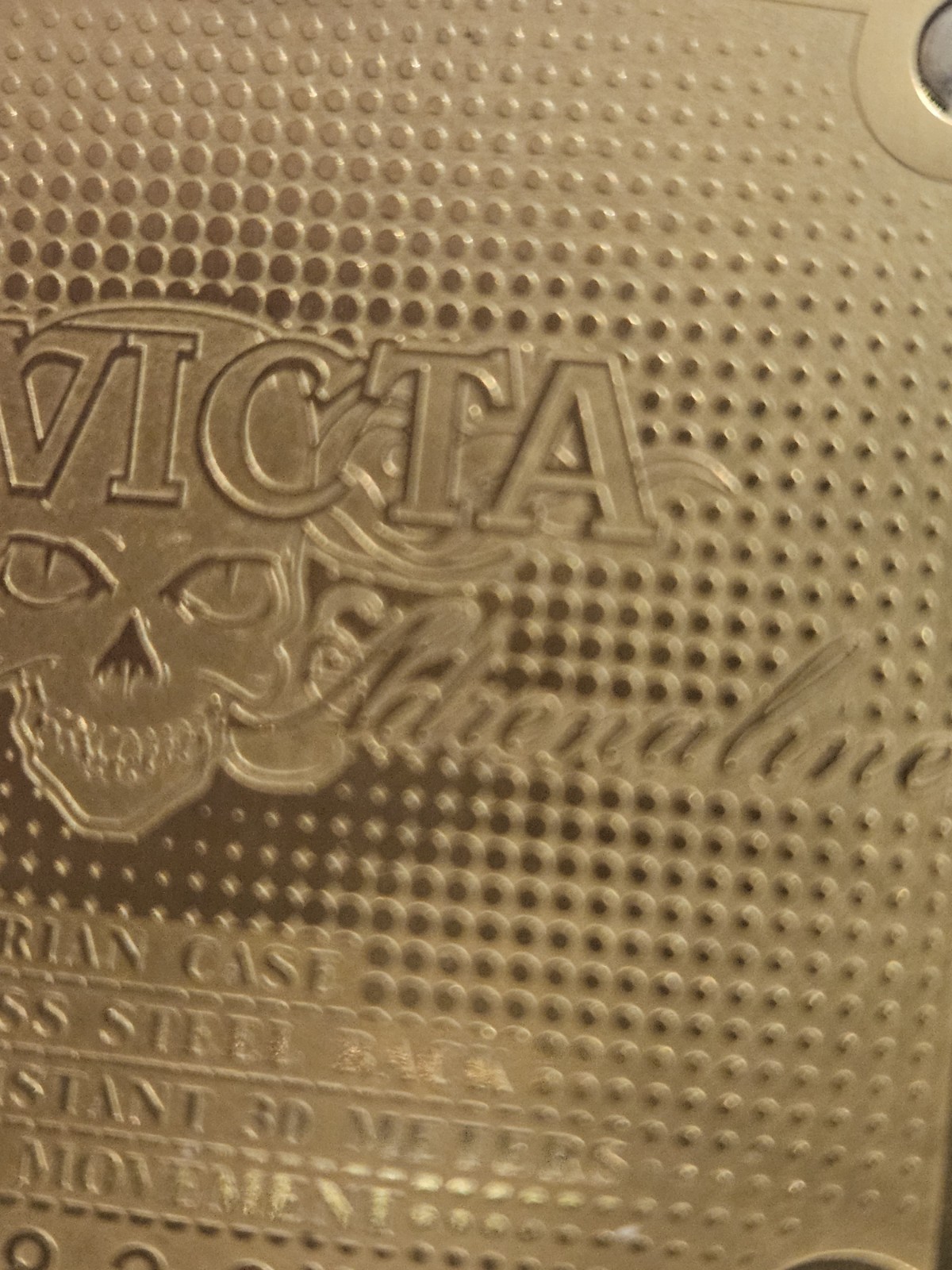 invicta ceramic killer adrenaline 5830 watch 30 meters water resistant new batt