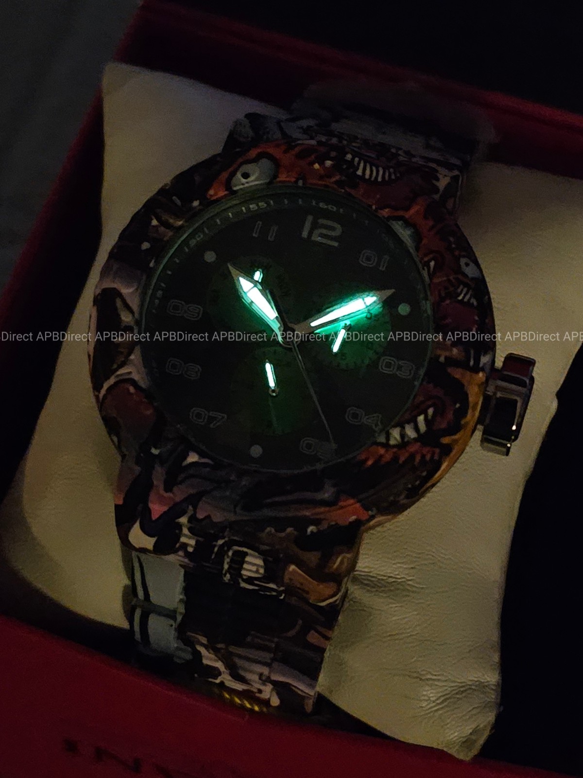 Invicta – Graffiti – HYDROPLATED – Pro Diver Exclusive NeoArt Aqua Mens Watch