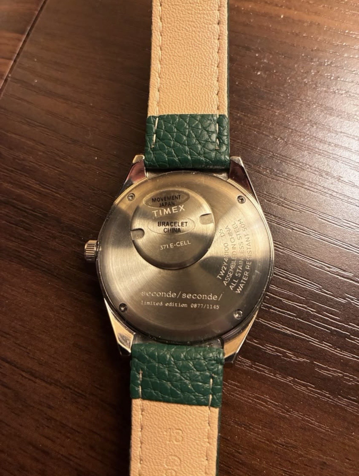 Timex X seconde/ seconde Kermit. IFYYK FULL KIT 2 bands and box !