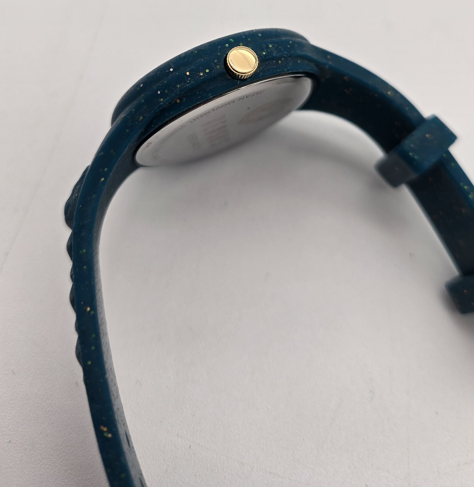 Versace Versus Aqua Glitter Silicone Wome’s Watch