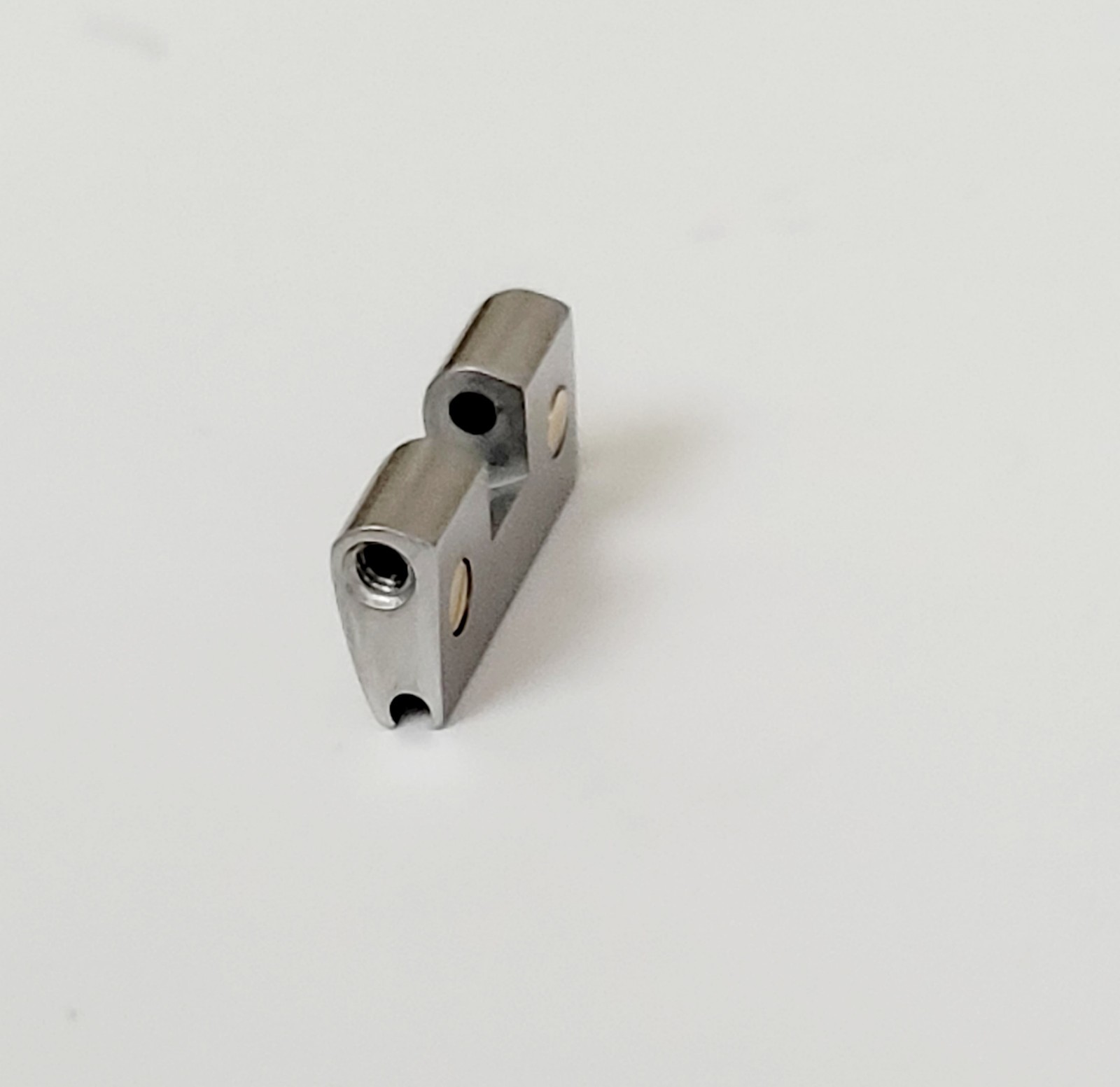 Cartier Santos Authentic Case Push Pin Locking Link,SS & Gold 15.7MM,Excellent