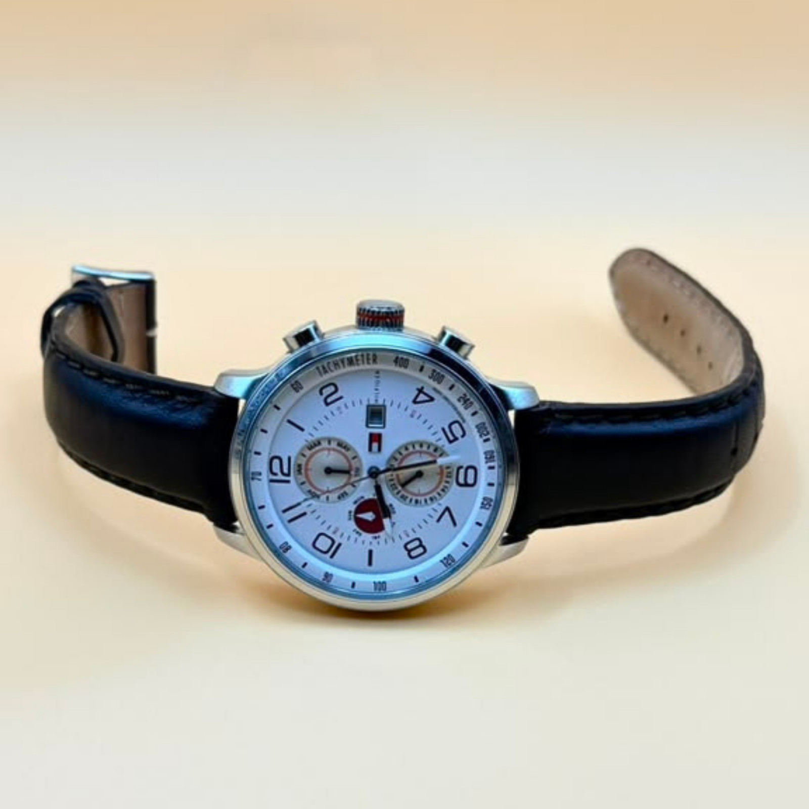 Tommy Hilfiger Men’s Date Watch 11790858, Original Strap – Excellent Condition