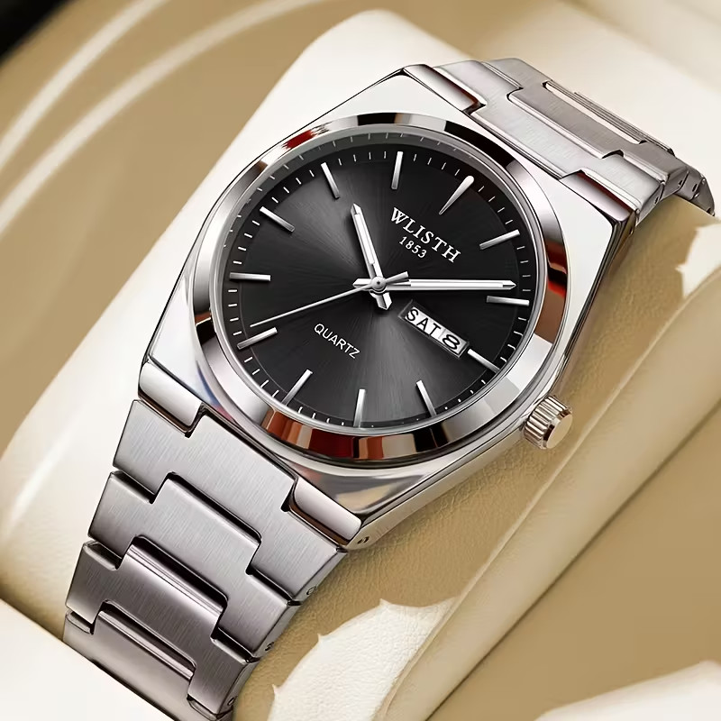 Timepiece Glowing Sports Quartz Watch Stylish Wristwatch for Men