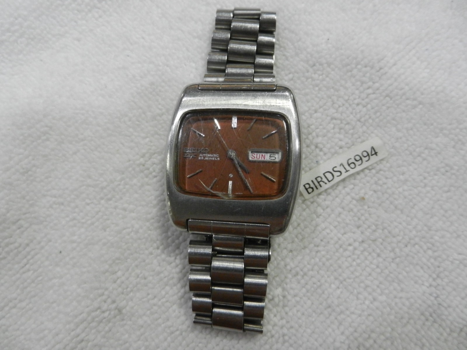 Vintage Seiko DX Automatic 25 Jewels M880 Sea Lion 6106-5400 Japan Men’s Watch