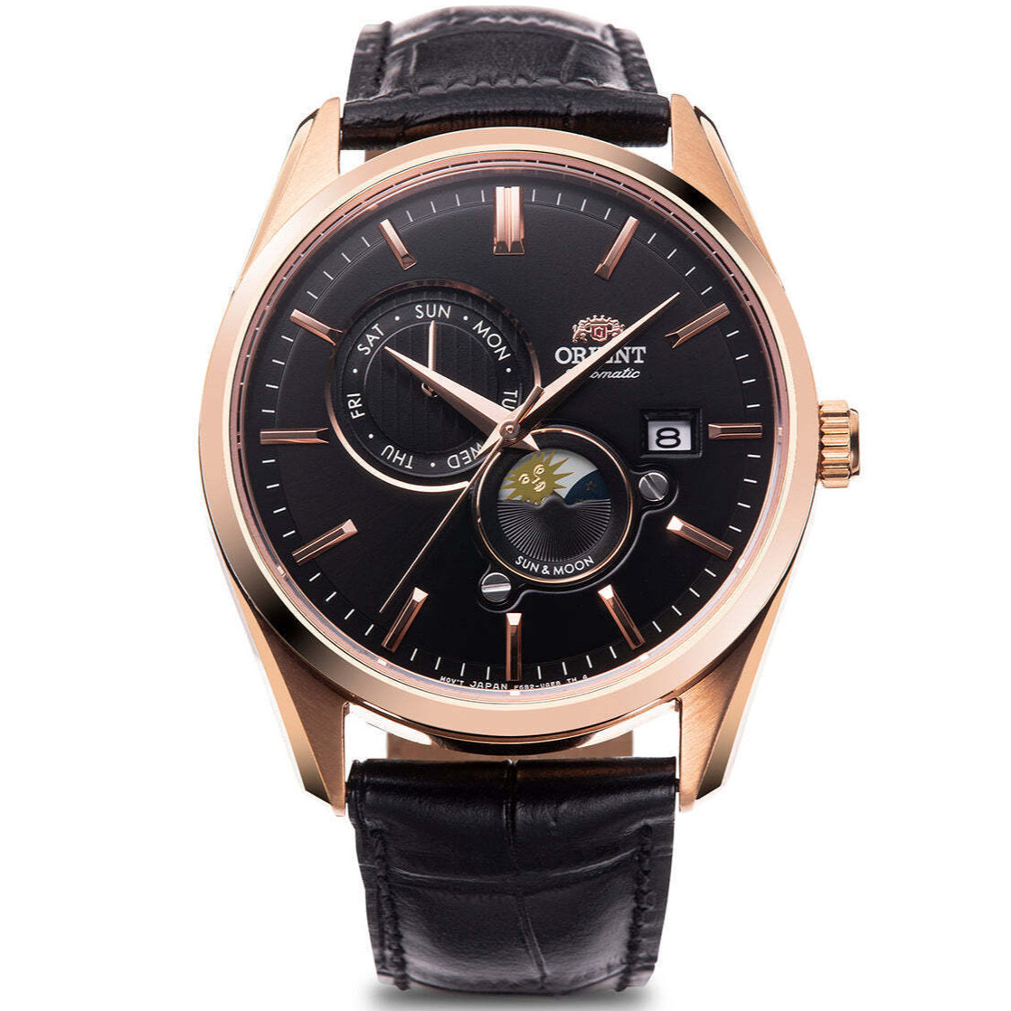ORIENT Contemporary RN-AK0304B SUN & MOON Mechanical Automatic Watch 41.5mm