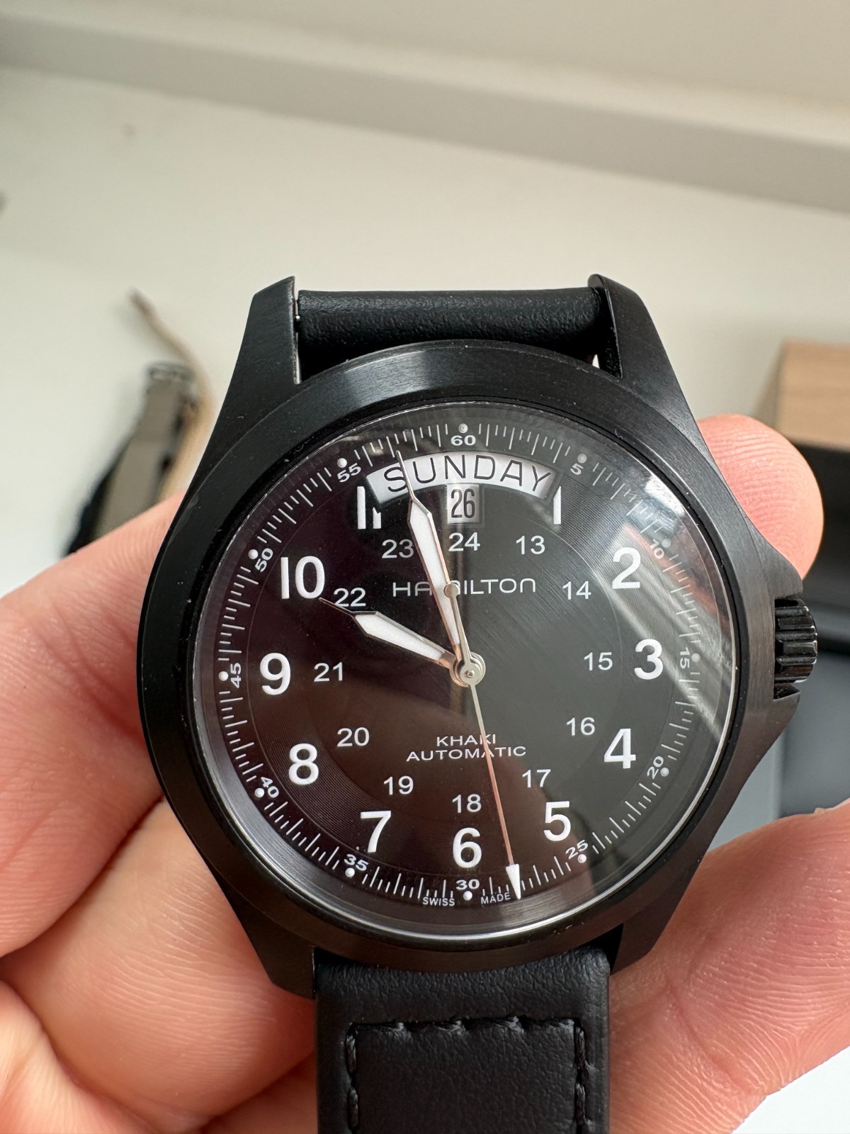 Hamilton Khaki Field King Automatic Black Dial Men’s Watch H64465733