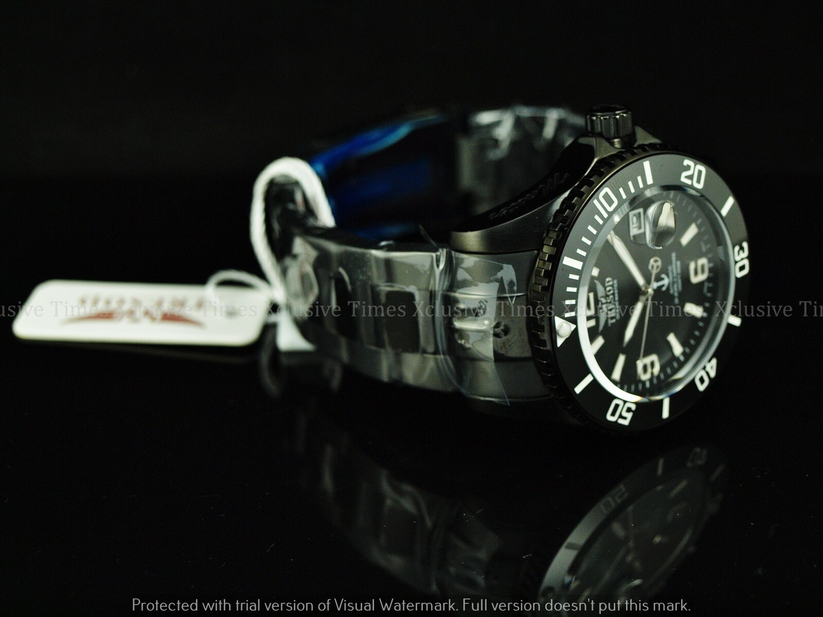Tresod Men Super Luminous OCEAN MASTER Sapphire Crystal Ceramic Bezel Auto Watch