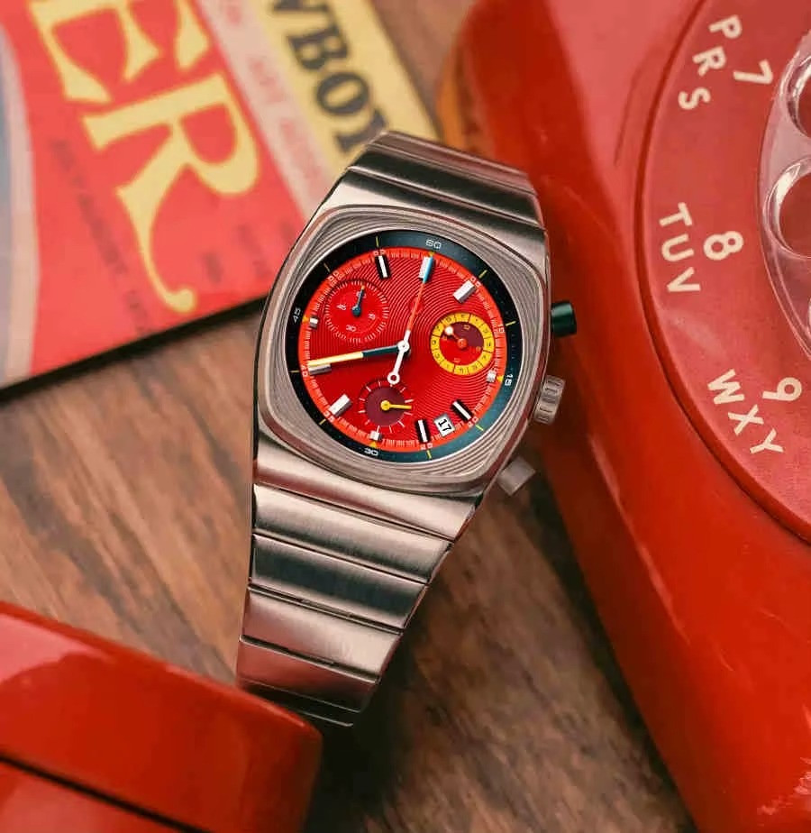 CILOA Men Retro Automatic Movement Steeldive Stainless Steel Waterproof Luxury