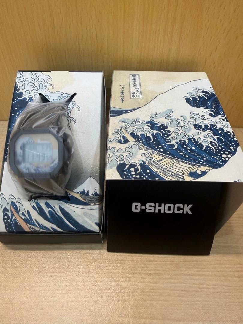 Casio G-SHOCK Katsushika Hokusai Thirty-Six Views Of Mount Fuji: The Great Wave