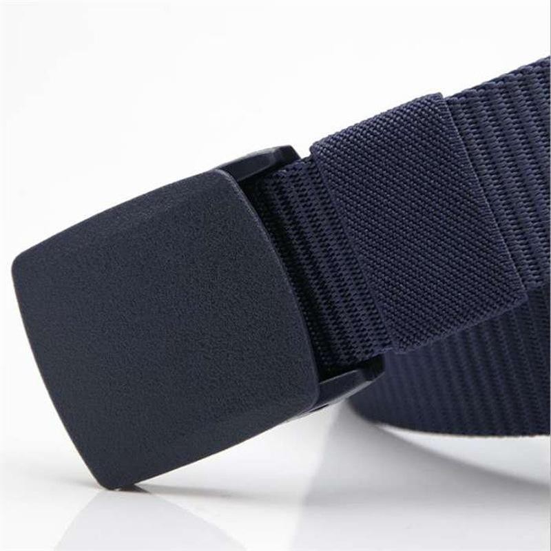 Automatic Bucklelight Comfortable Non-metal Military Nylonbelt Outdoor Hunting M