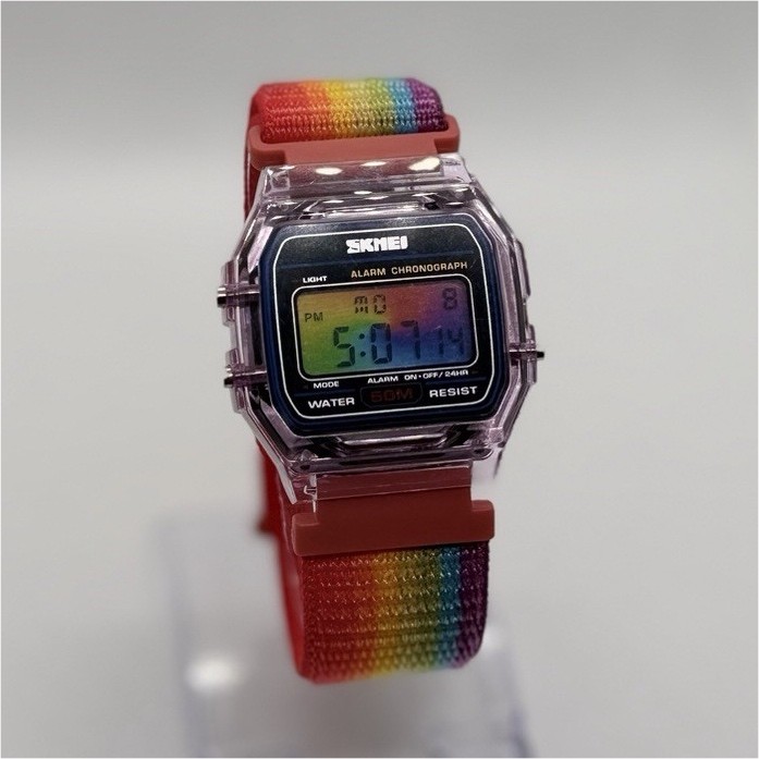 Modded Digital Watch (Rainbow Bright)
