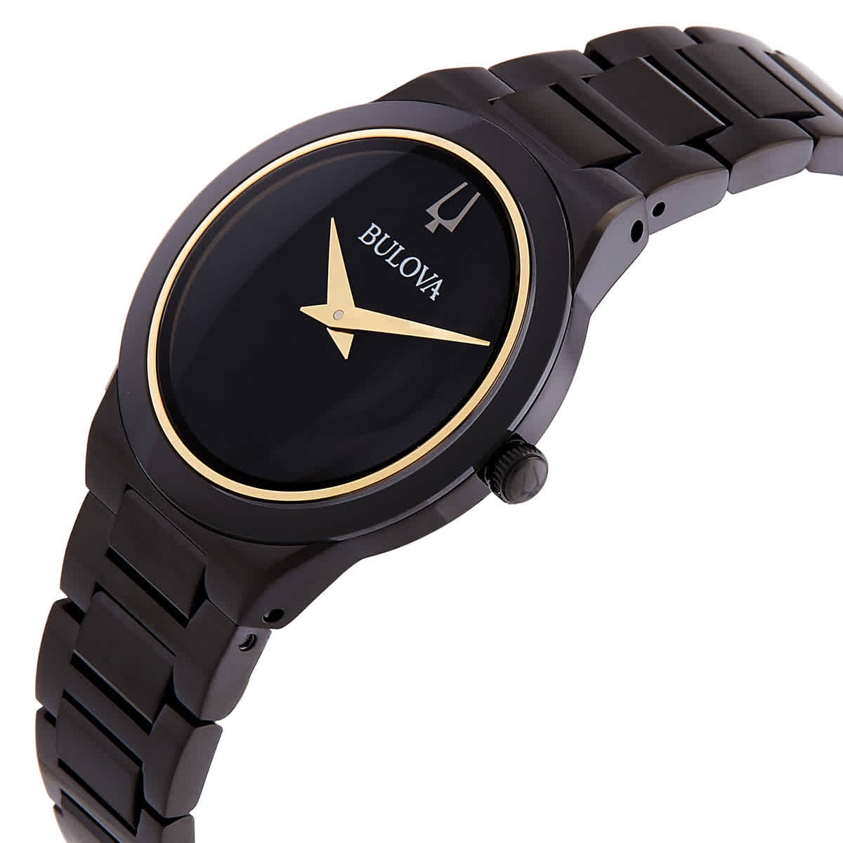 Bulova Millennia Automatic Black Dial Ladies Watch 98L314