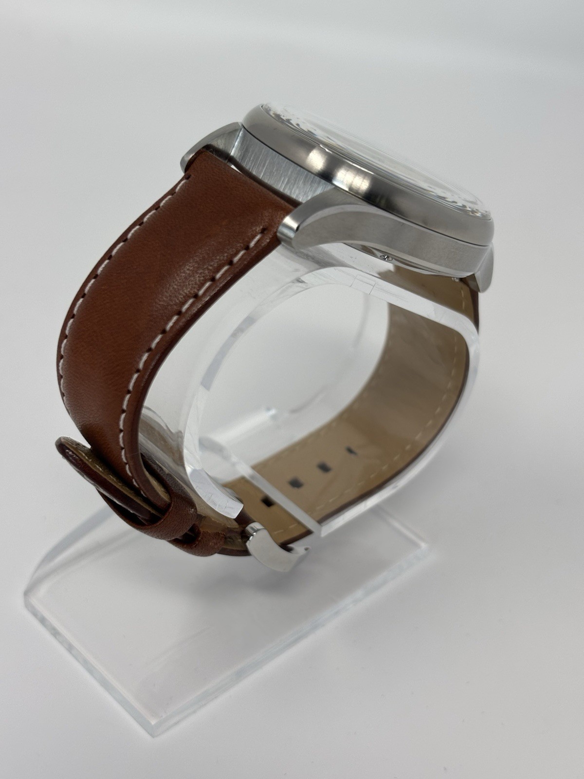 Tribus TRI-01 Small Second COSC Men’s Automatic Watch – Cream