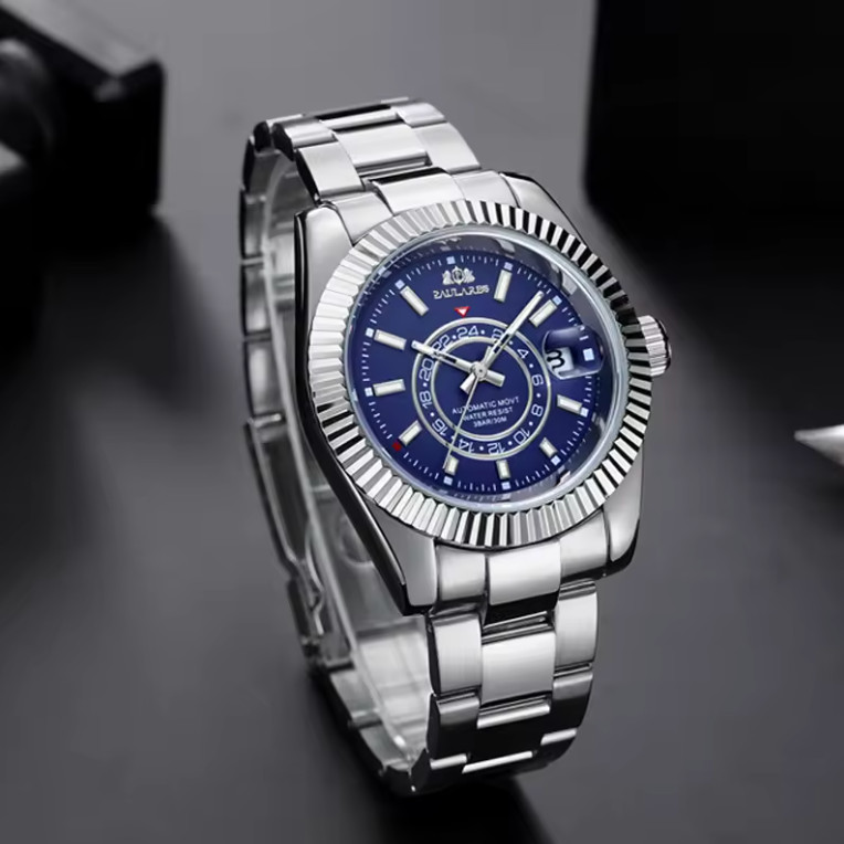 PAULAREIS Men’s Automatic Mechanical Watches Stainless Steel Waterproof Watch