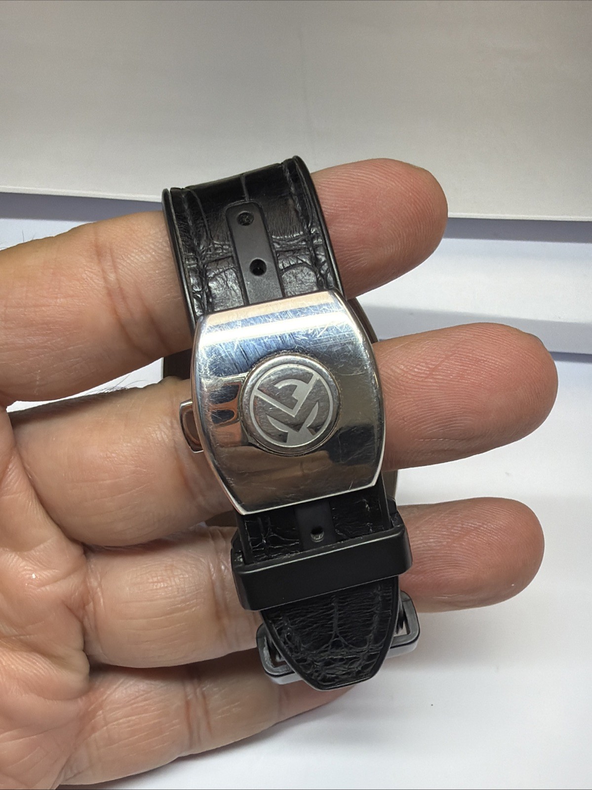Franck Muller Vanguard Custom Diamond Steel 45mm Auto Men’s Watch V45 SC DT