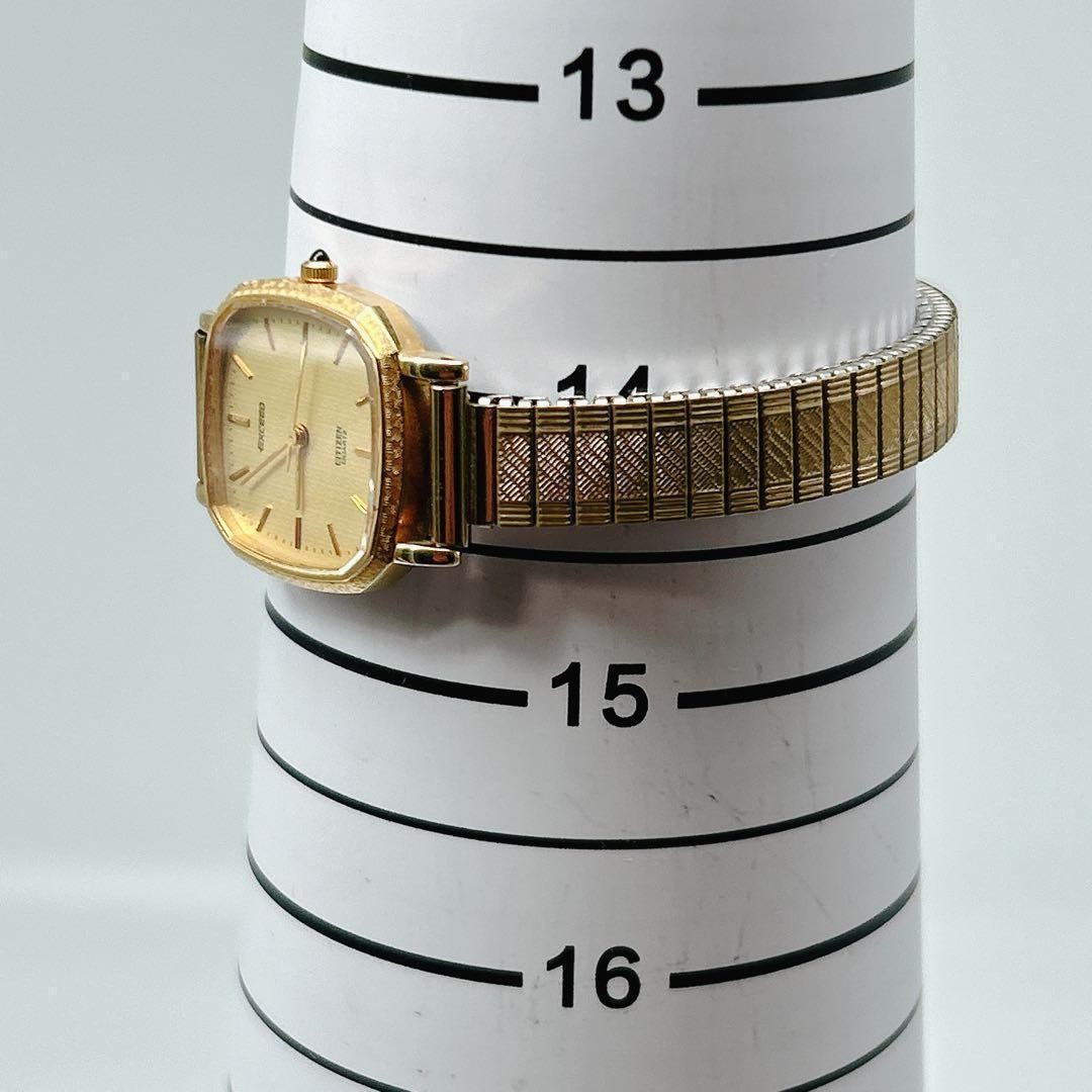 New battery/working Citizen Exceed 2930-293339 women’s retro watch 【USED】