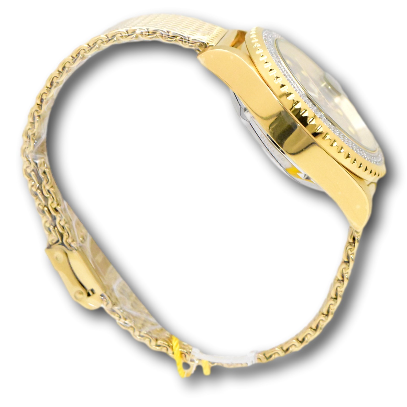 Invicta Elite Automatic 0.59ct Diamond Bezel 40mm Gold Men’s Watch 48745