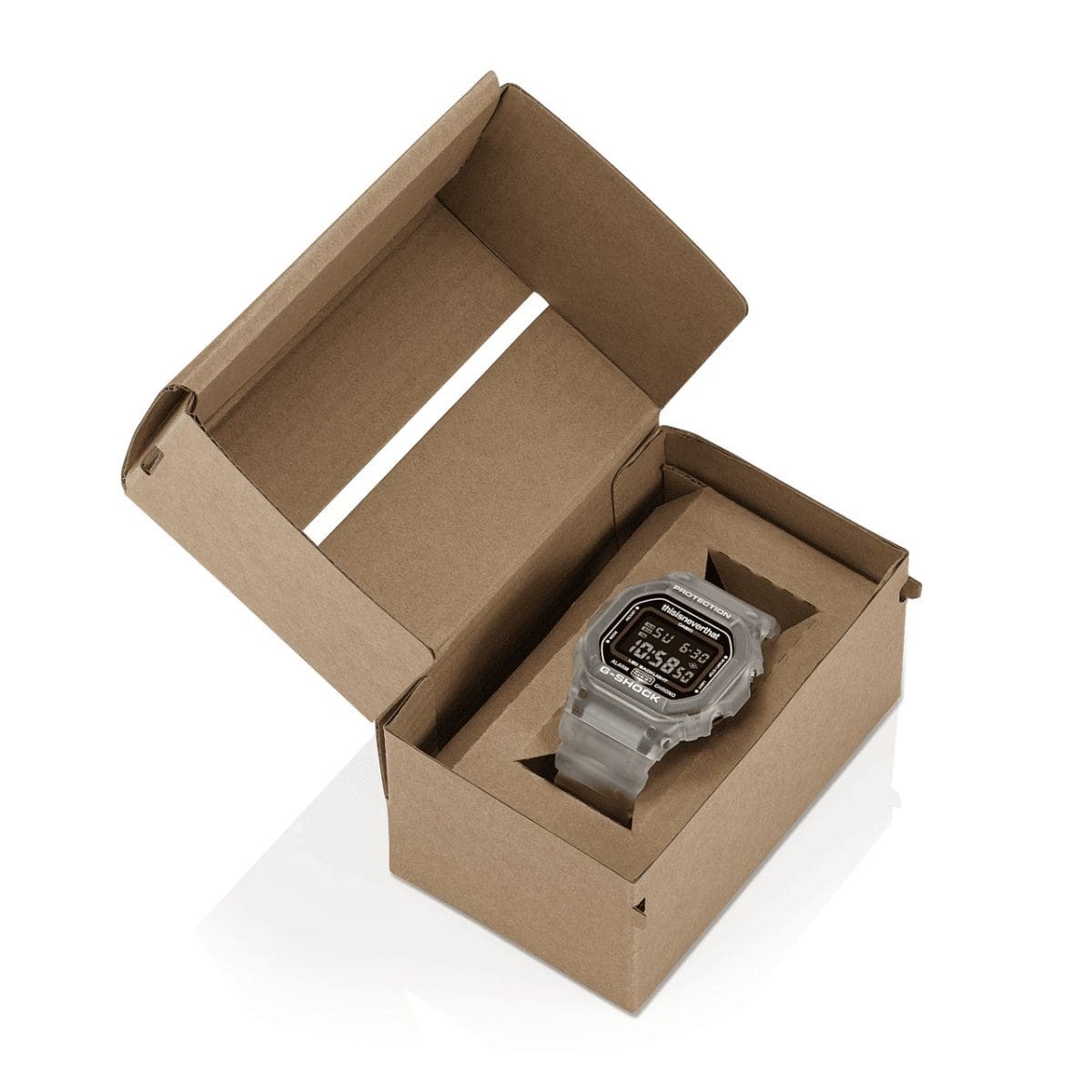 PSL G-SHOCK thisisneverthat collaboration model DW-5600TNT-7JR