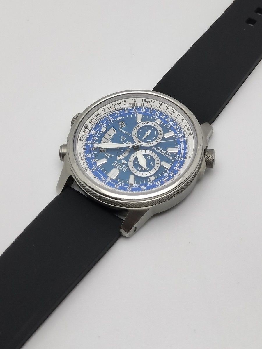 Citizen Promaster PMP56-2902 E600 Eco-Drive Radio Titanium Watch