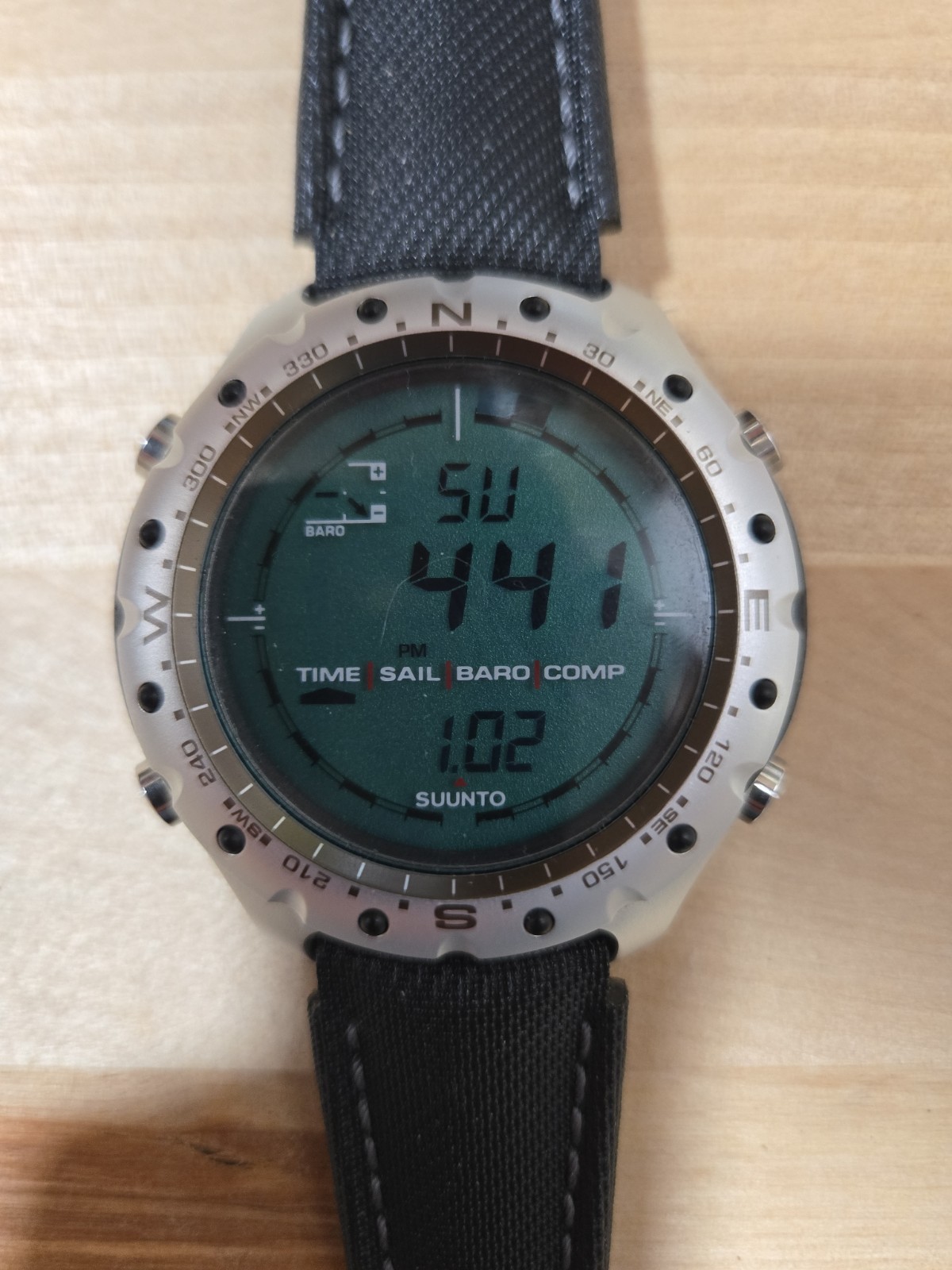 Suunto Yachtsman Sailing Watch Time, Sail, Barometer, Compass, Finland 2004