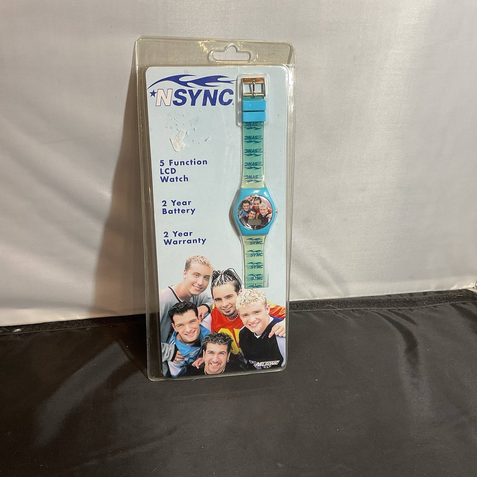 Vintage NSYNC LCD Nelsonic Wrist Watch NOS 1999