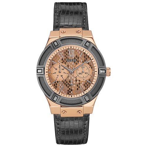 Guess Jet Setter Women’s Analog Quartz Synthetic Leather Bracelet W0289L4 Watch