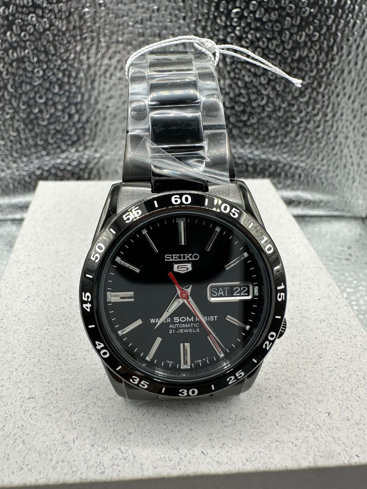 Seiko 5 Sports Men’s Black Watch – SNKE03K1