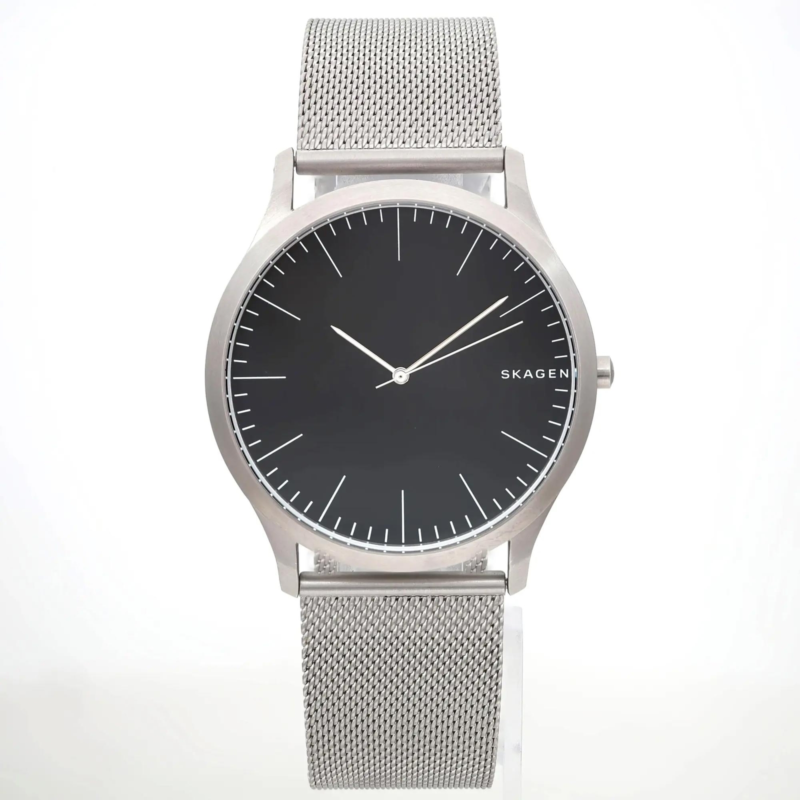 Skagen Jorn 41mm Stainless Steel Black Dial Mens Quartz Watch SKW6334