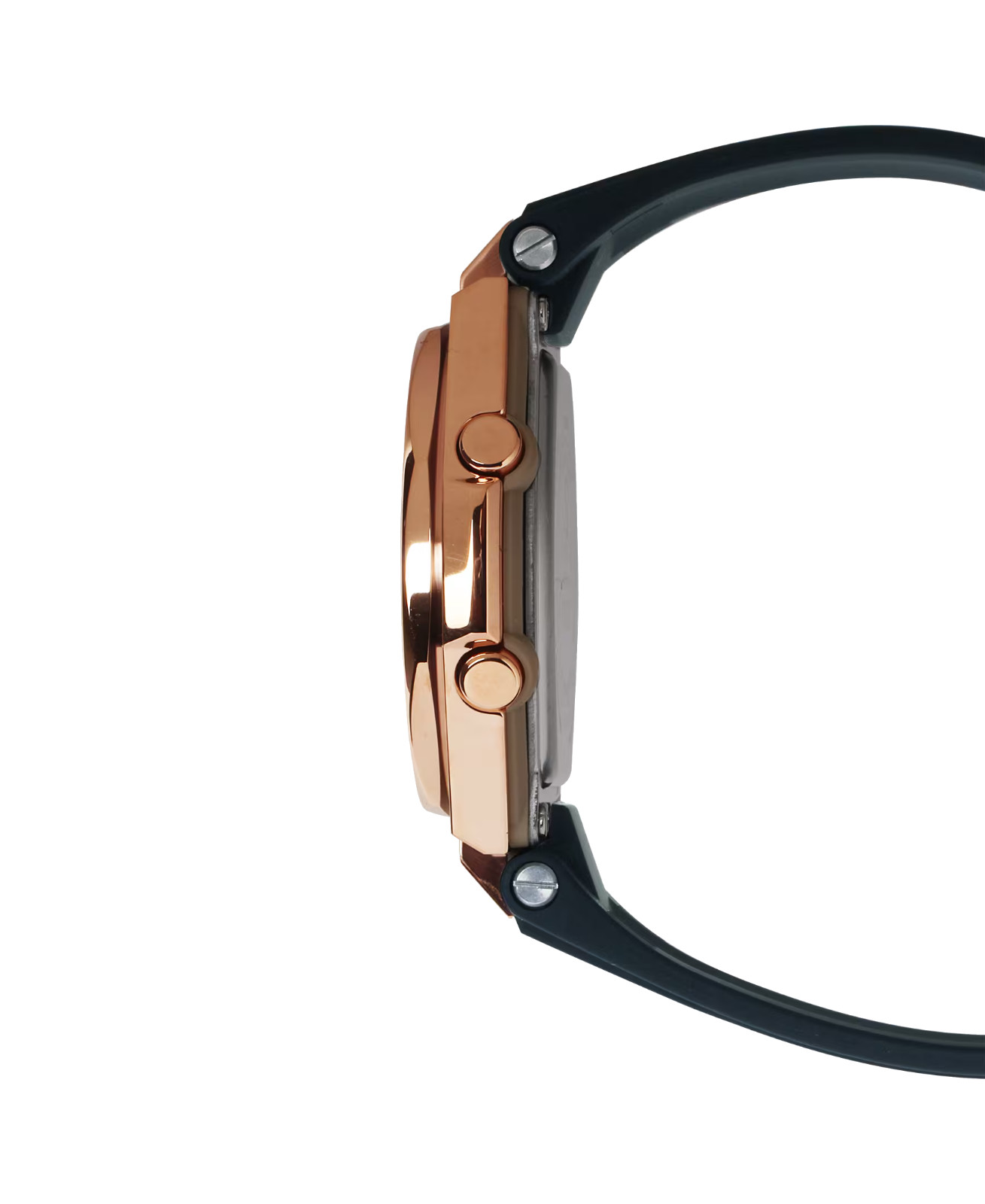 Casio G-MS MSGB100G-1A Bluetooth Solar Womens Ana-Digi Watch Rose Gold/Black