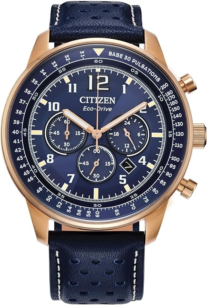 NEW Citizen Men’s Eco-Drive Sport Casual Chronograph Watch 44MM CA4503-00L