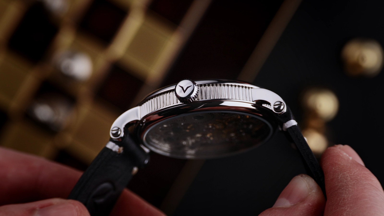 Сhess watch, Skeleton watch, Handmade watch, Mechanical watch, Artisan watch