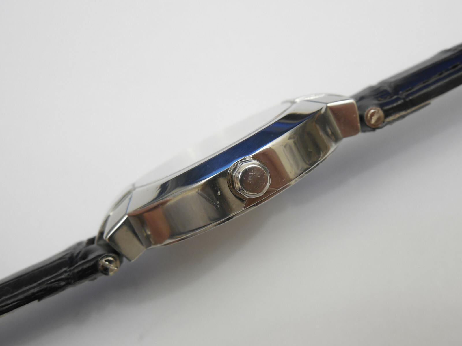 CONCORD SOLID STAINLESS STEEL LA SCALA 38MM MEN’S WATCH WITH DEPLOYMENT CLASP
