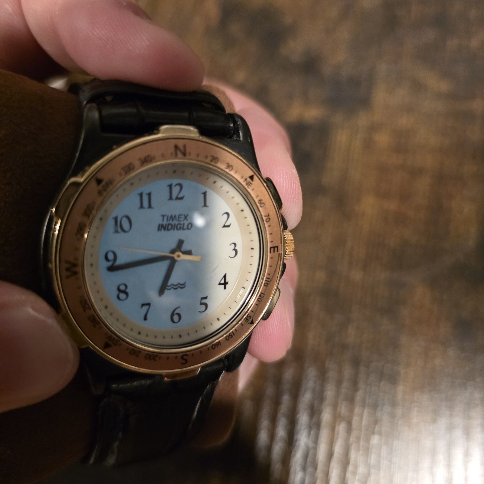 1994 Timex Indiglo Compass Bezel