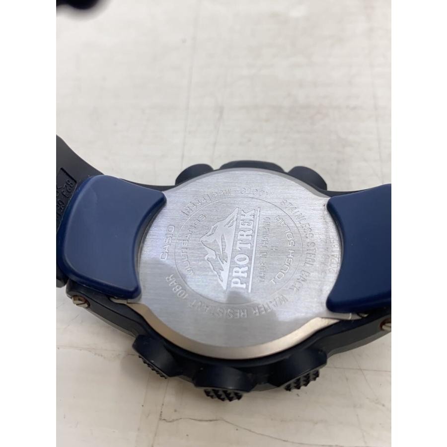 CASIO PROTREK Case Size 5.5 ×4.7cm Wrist Size 24cm Used Watch #122782
