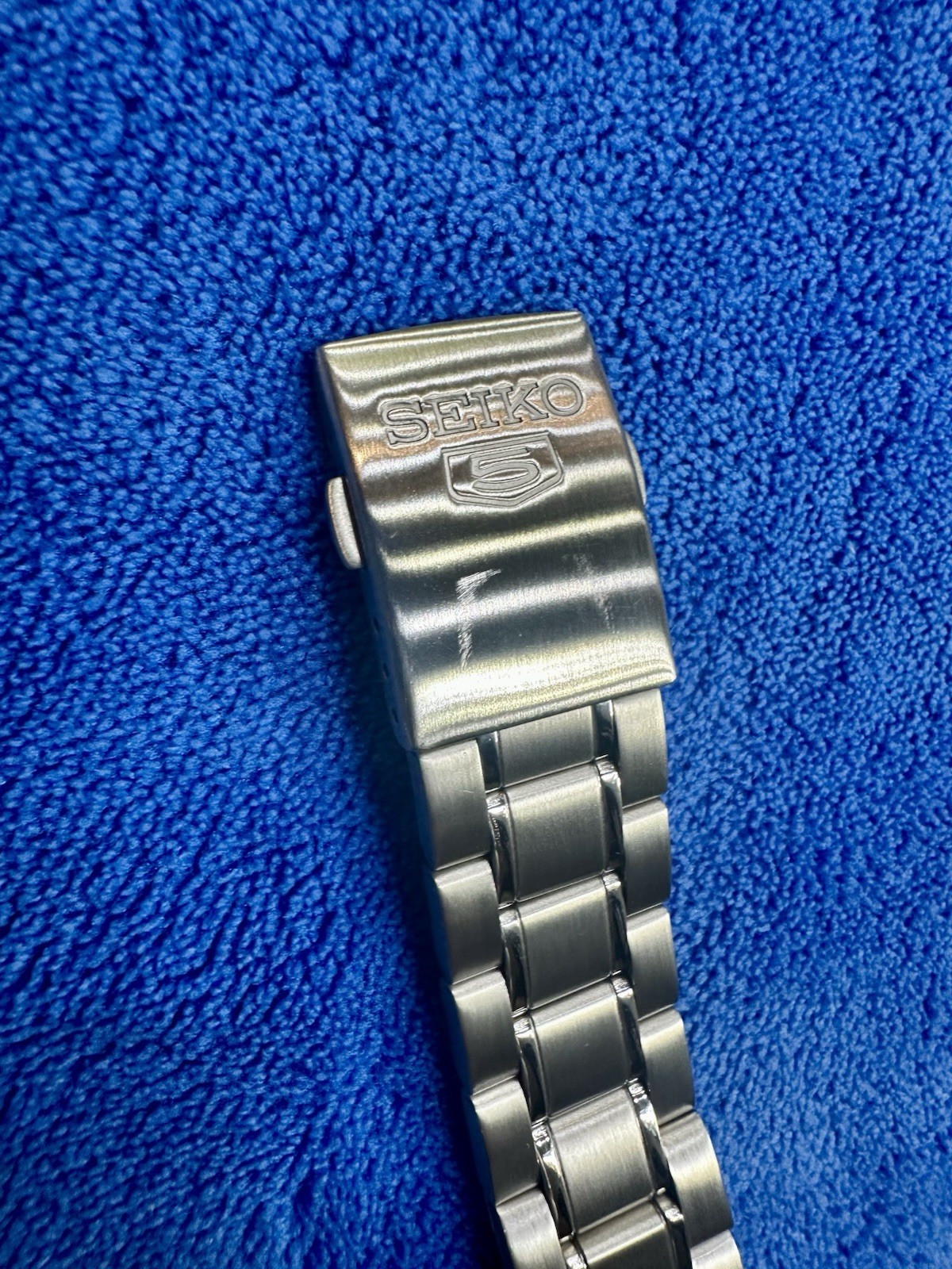 Seiko SNKL43 and SNKL41 Bundle, Blue And Silver Dial Watches