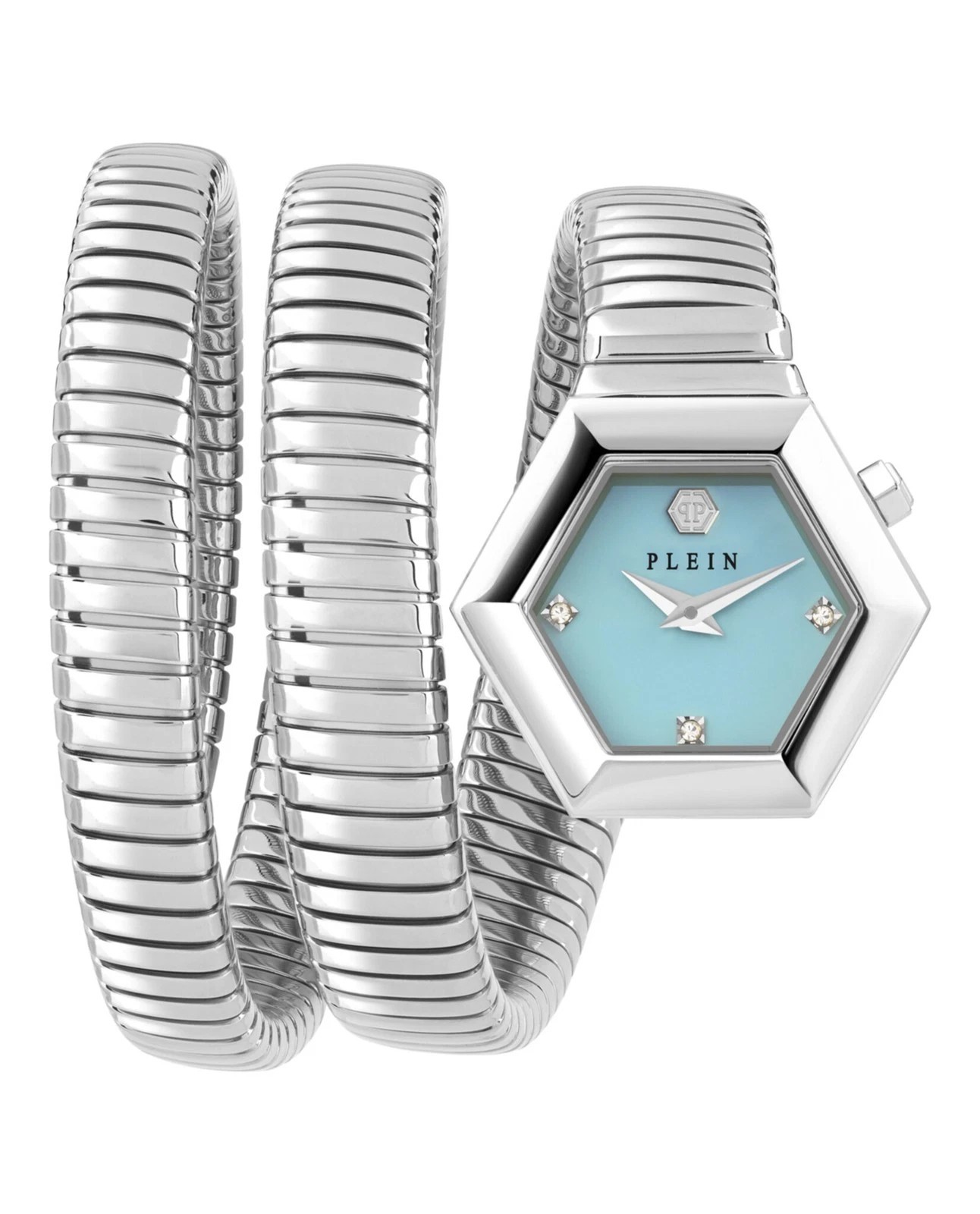 Philipp Plein Womens Stainless Steel 28mm Bracelet Fashion Watch