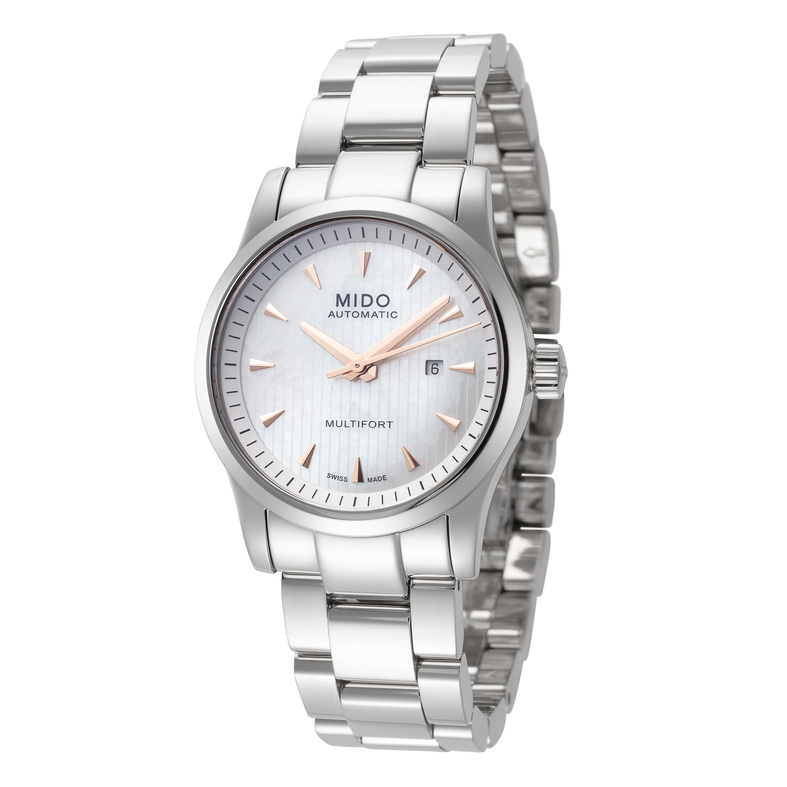 Mido Women’s Multifort 31mm Automatic Watch M0050071110100