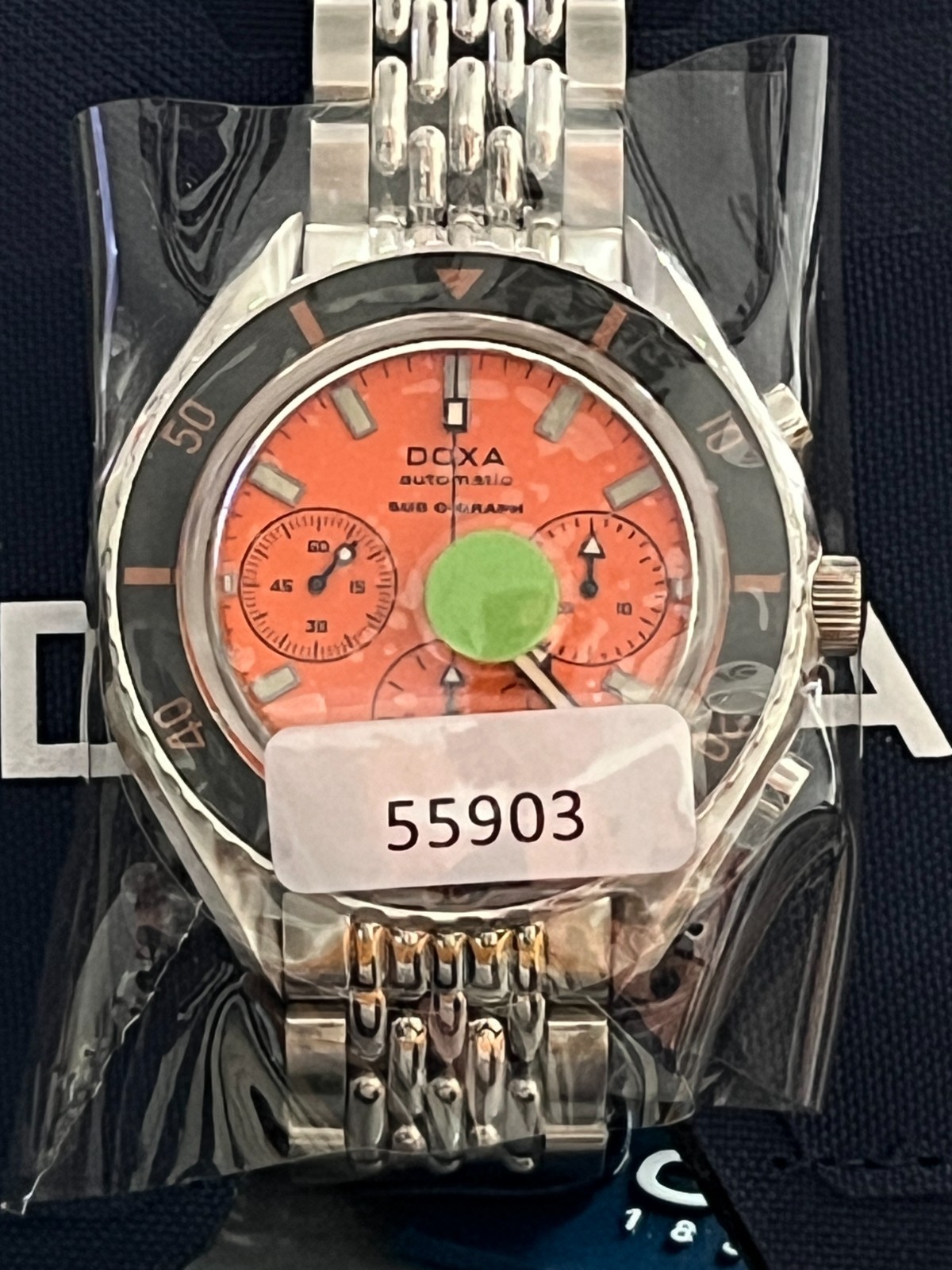 Doxa SUB 200 C-GRAPH Professional Chronograph – Brand New In Box – Unworn