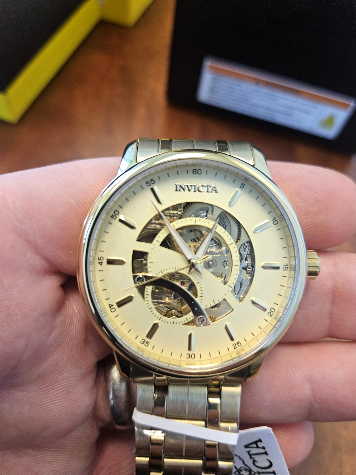 Invicta Objet D Art Arcalis Automatic Men’s Watch w/ Skeleton Dial – 42.5mm