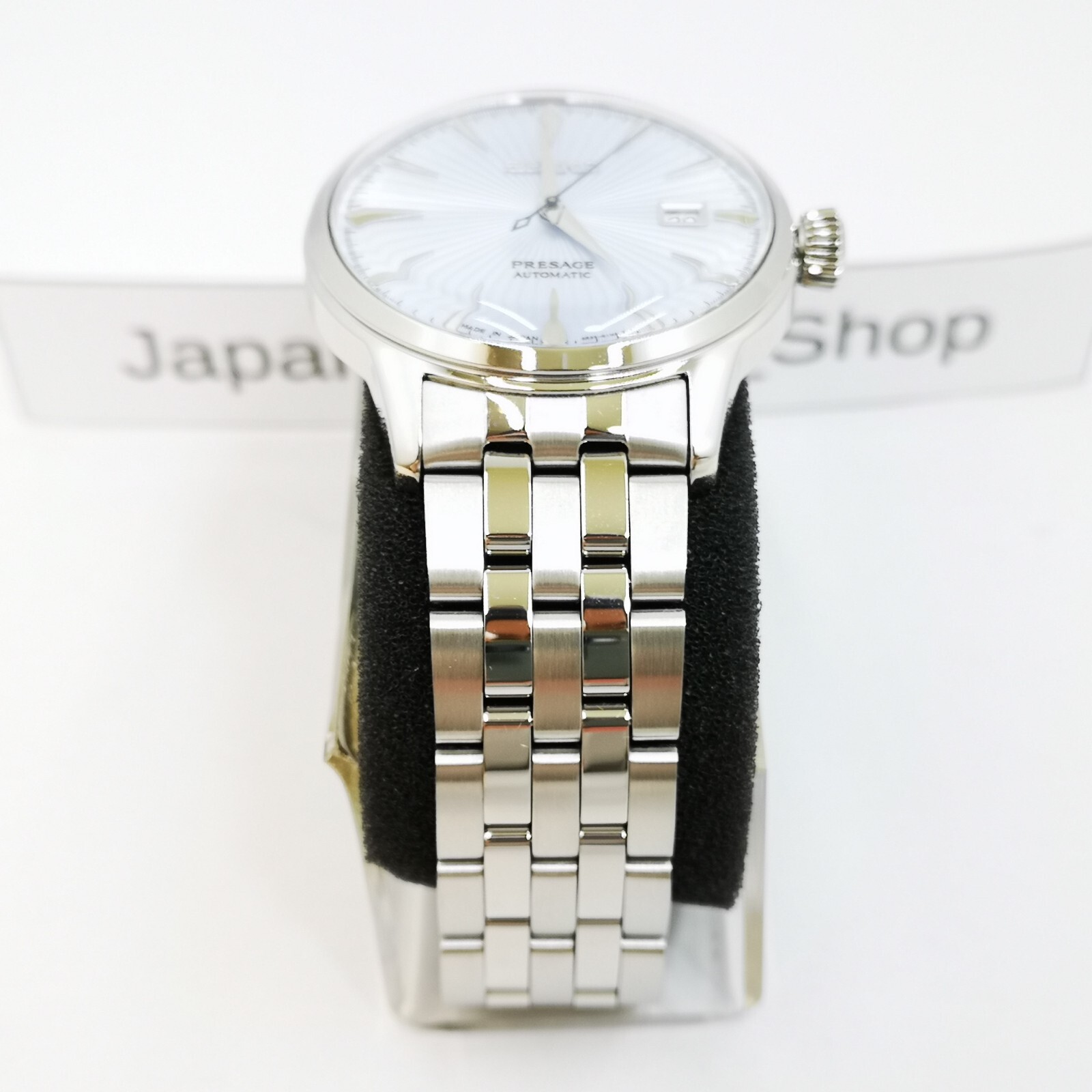 SEIKO PRESAGE BASIC SARY161 Ice Blue Skydiving Automatic Men’s Watch New in Box